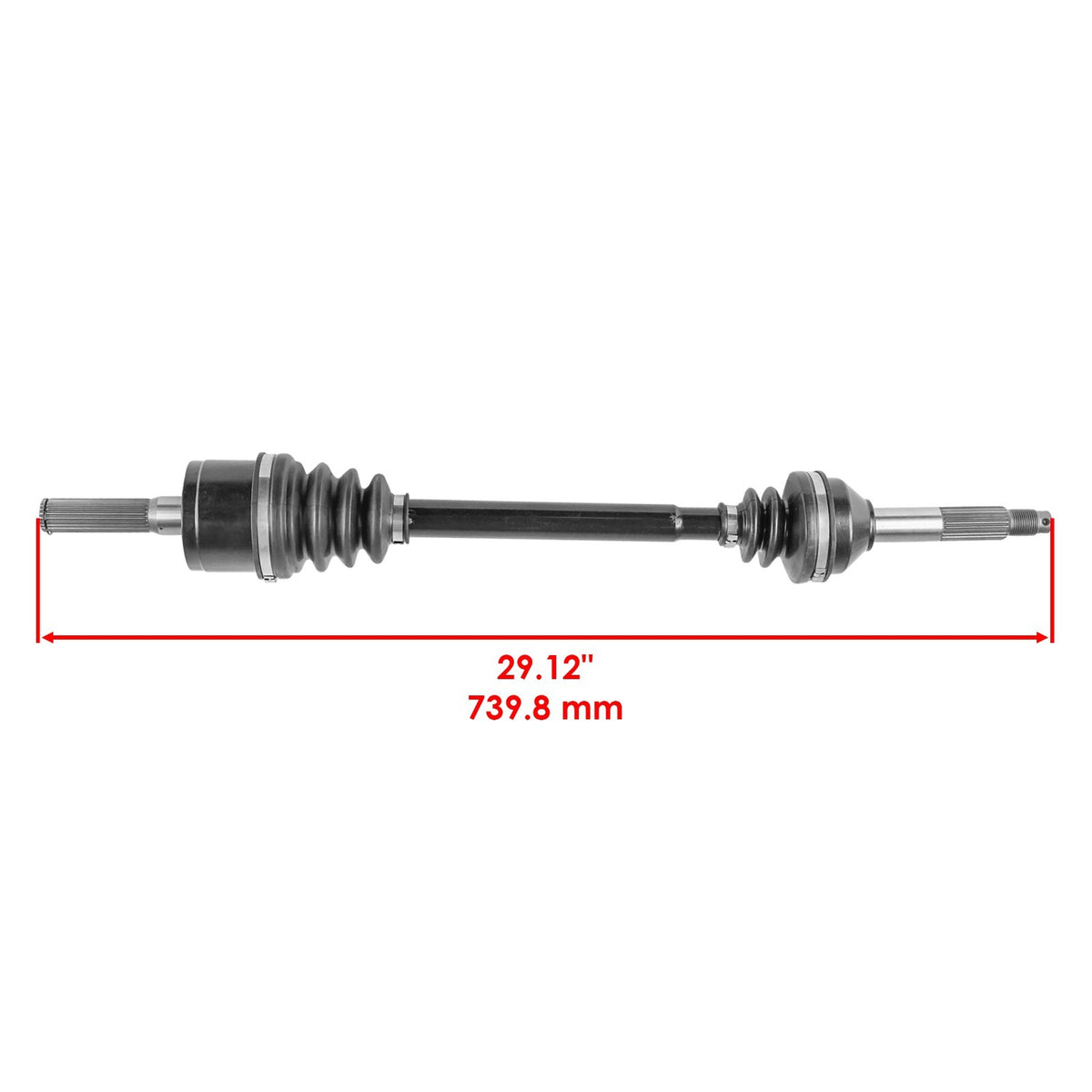 CV Joint Axles Rear Left Right Replacement for Kawasaki Teryx 750 (2008–2011)