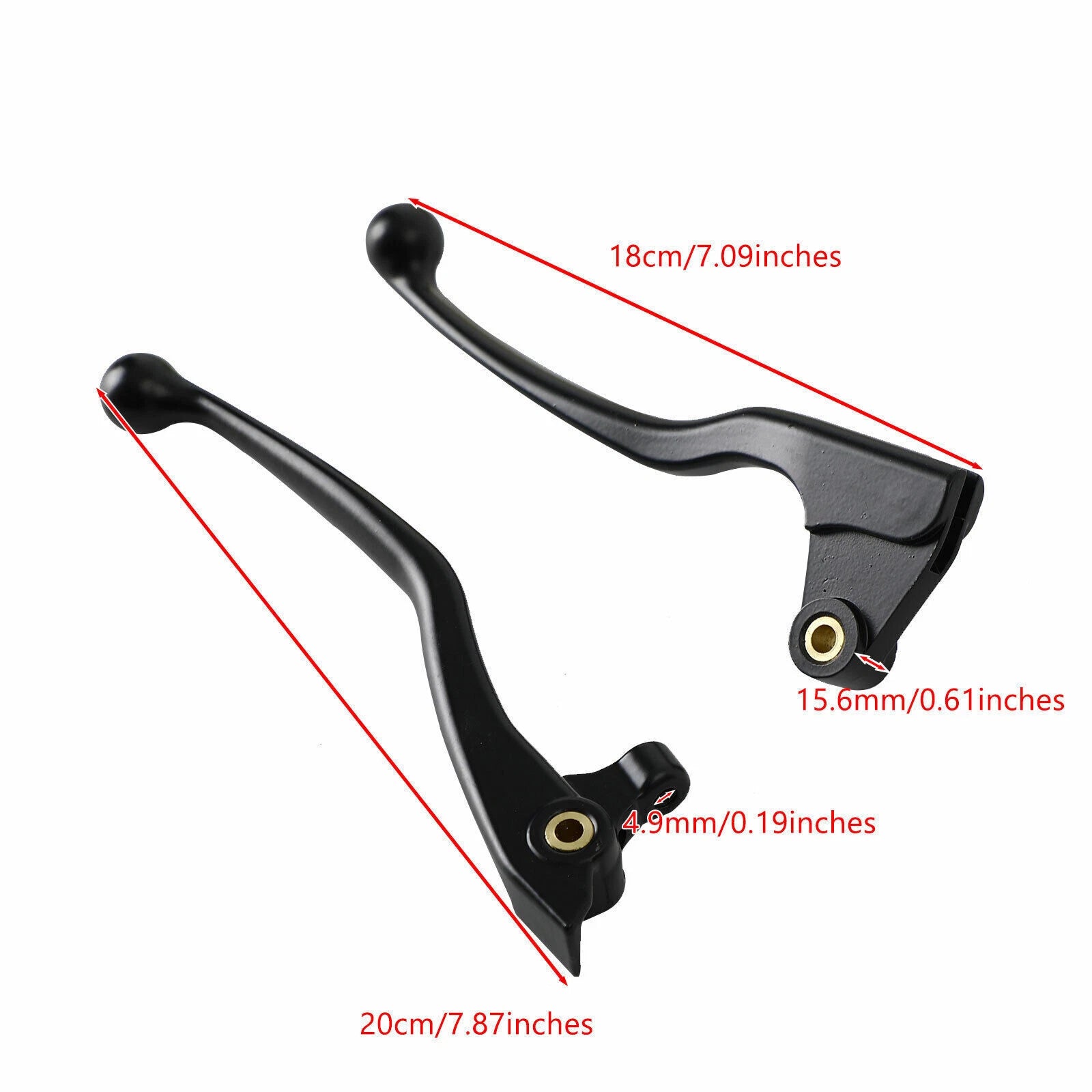 Brake Clutch Levers for Yamaha Dragstar XVS400 (1996–2002), XVS650 (1997–2002) T9