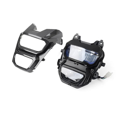 LED Headlight Front Light Lamp & Cover For Honda Grom MSX 125 MSX125 2016-2018