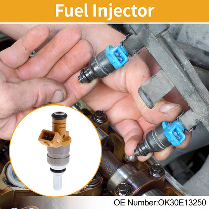 1 Pcs Fuel Injector No.OK30E13250 for KIA RIO 1.5L 1.6L (2001–2005)