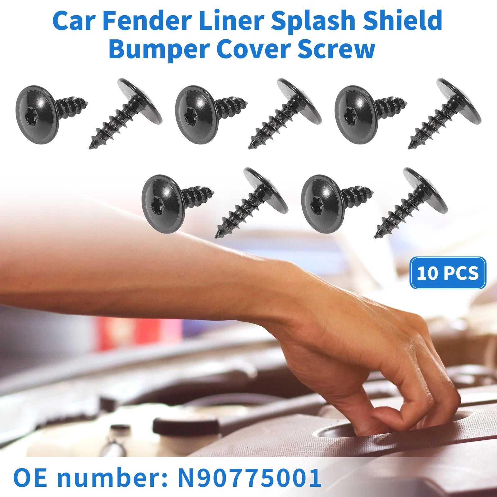 Fender Liner Splash Shield Screw Kit for Audi A3 (2006–2013)