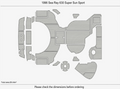 EVA Pad Flooring Mat for SeaRay 630 Super Sun Sport (1996)