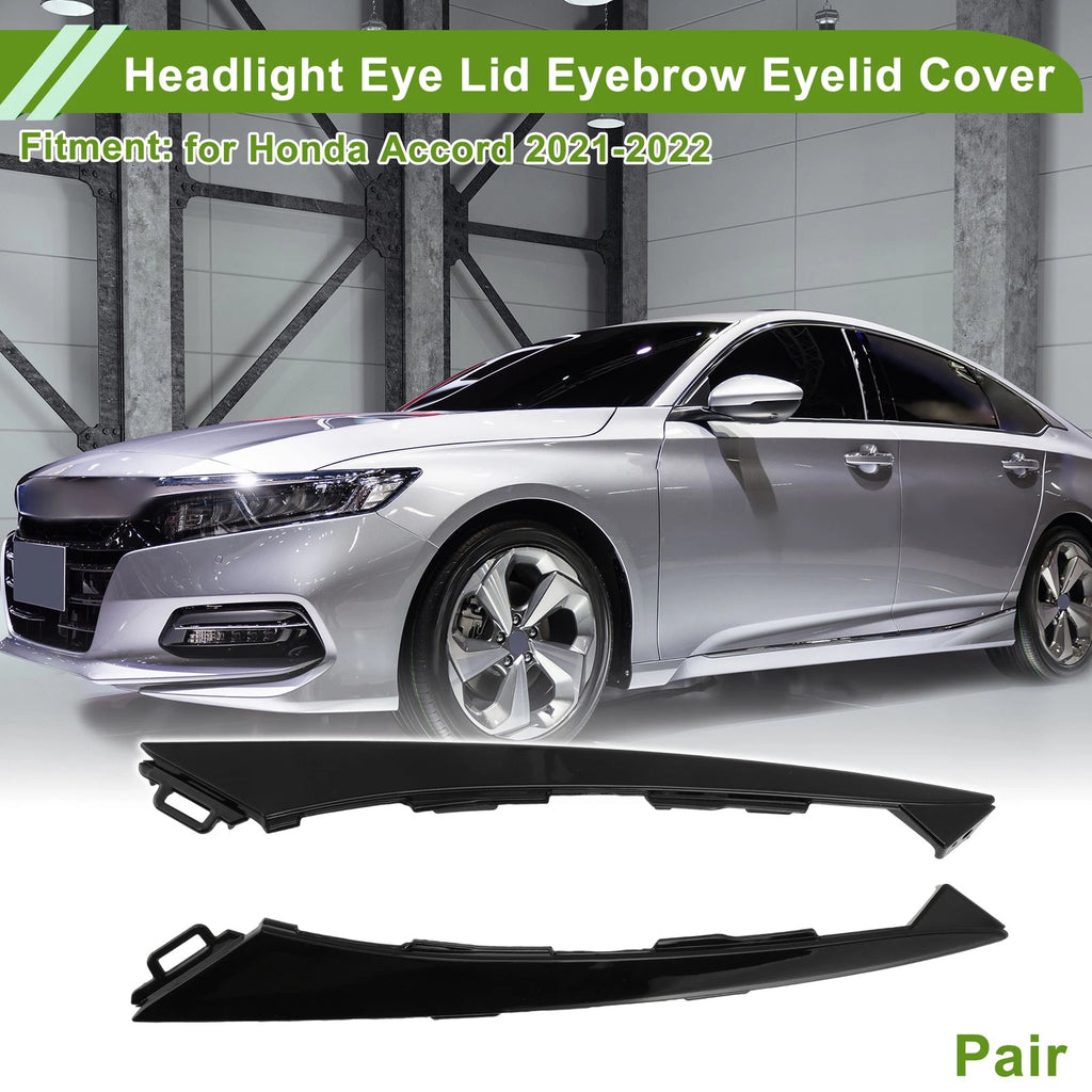 Headlight Eyebrow Trim Front Left for Honda Accord (2013–2017)
