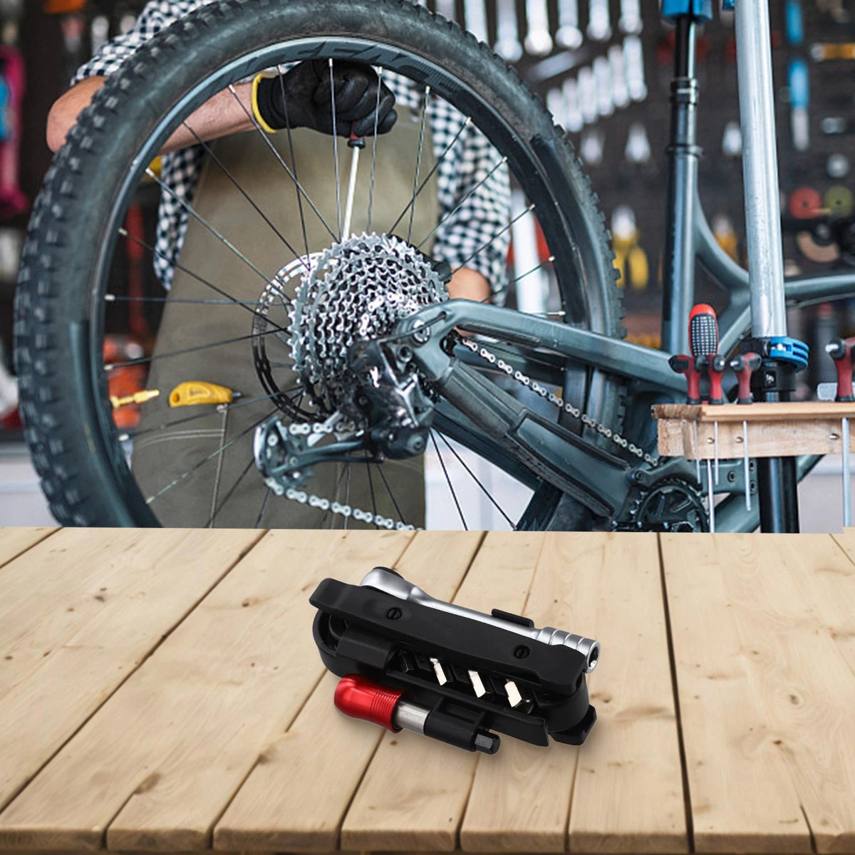 Rugged Bike Repair Kit for (No Specific Years)