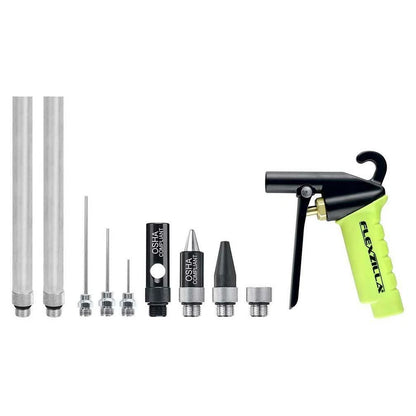10 Piece Blow Gun Kit for Flexzilla AG1500FZKIT