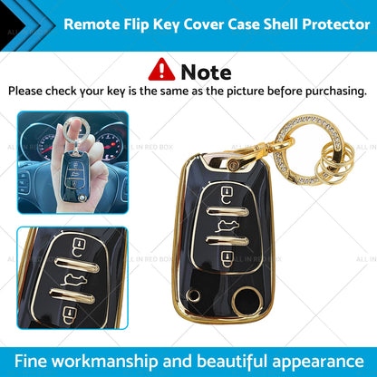 Remote Flip Key Cover Case for Hyundai i30 ix35 (2010–2017)