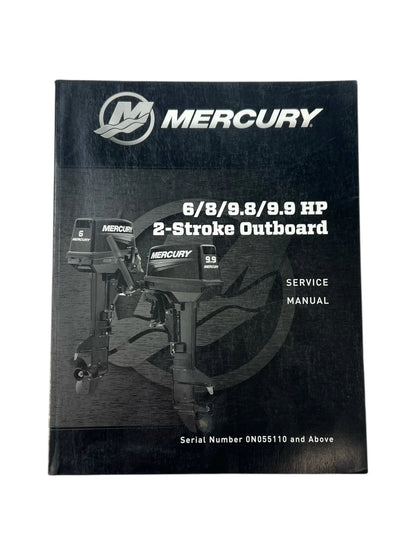 Outboard Service Manual for Mercury 6/8/9.8/9.9 HP (90-8M0131801)