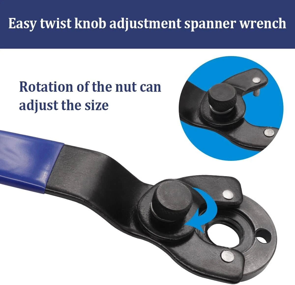 Adjustable Pin Wrench for Yamaha, Volvo, Suzuki Cylinder Head