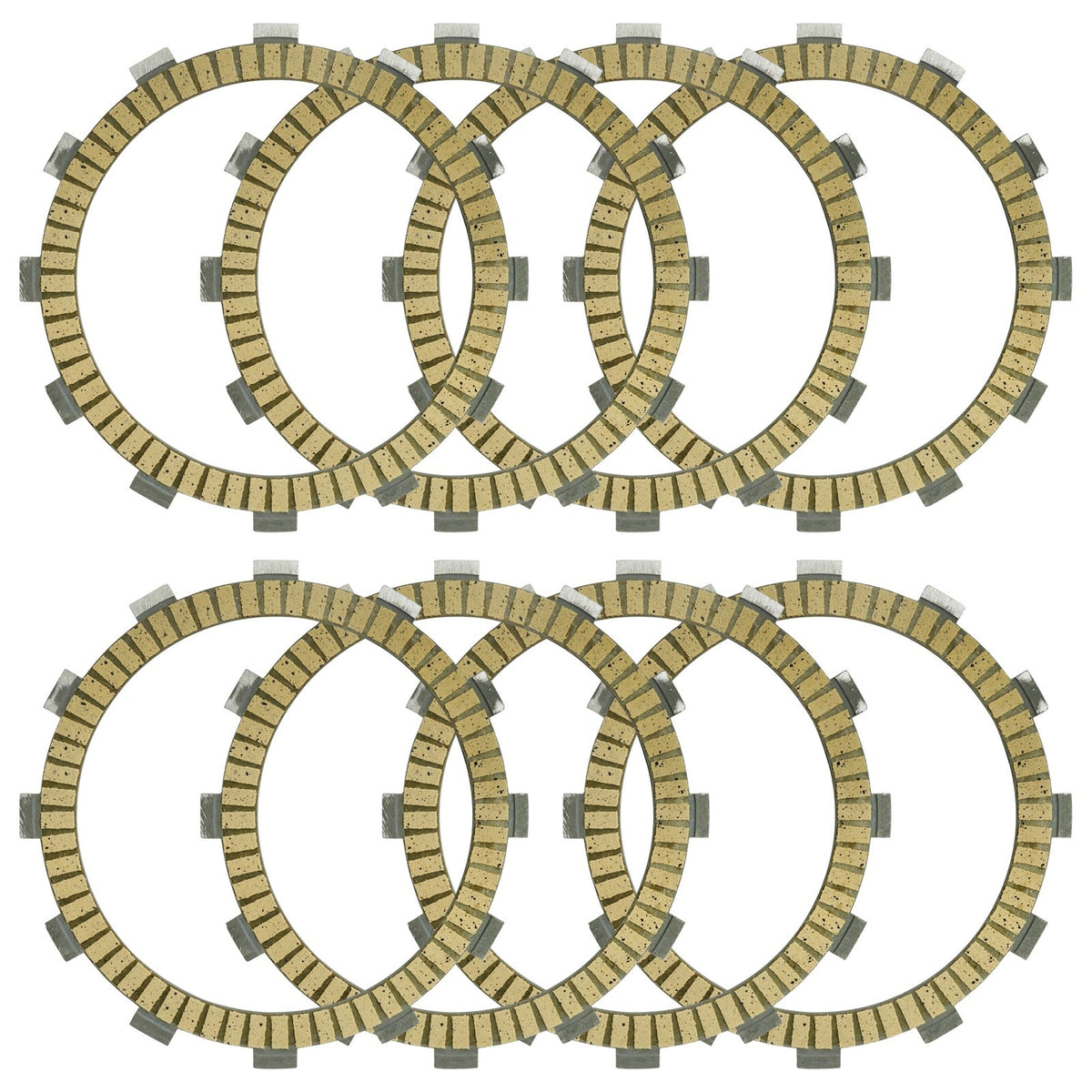 Clutch Friction Plates Replacement for Kawasaki Vulcan 750 VN750A (1986–2006)