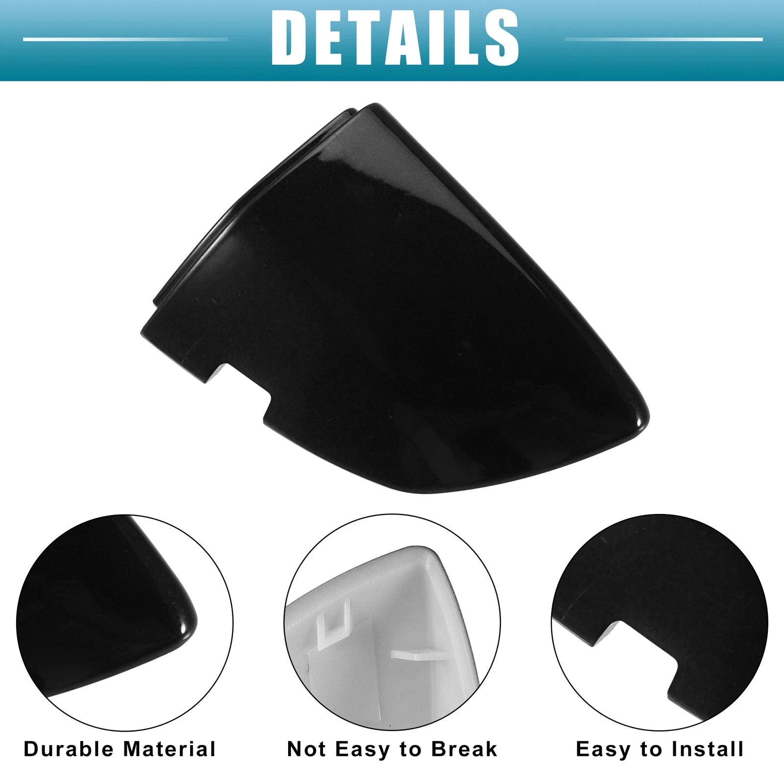 Front Left Outside Exterior Door Handle Cover for Volkswagen Jetta (2011–2018)