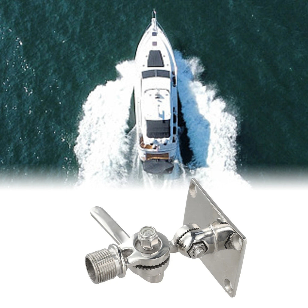 Antenna Base Mount for Marine Applications
