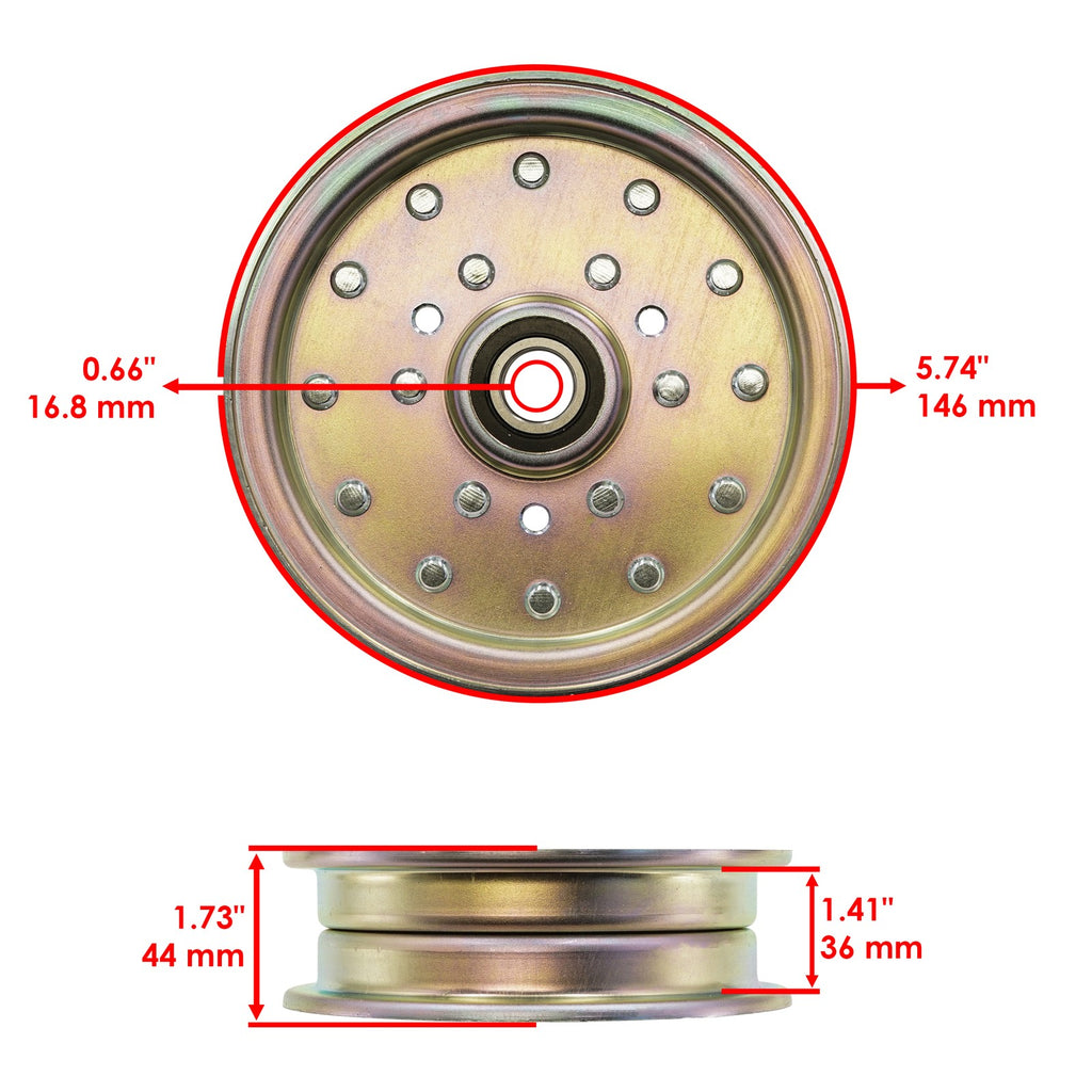 Deck Pulley for Exmark Radius Exmark RAE708GEM52300 RAE720CKC52300