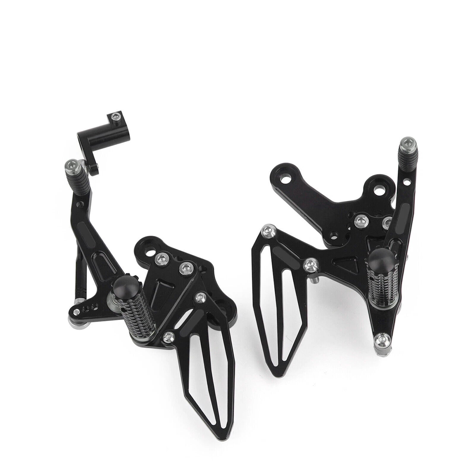 Adjustable Rearsets Foot Pegs for Kawasaki Ninja 250/400 (2018–2022) TI T9