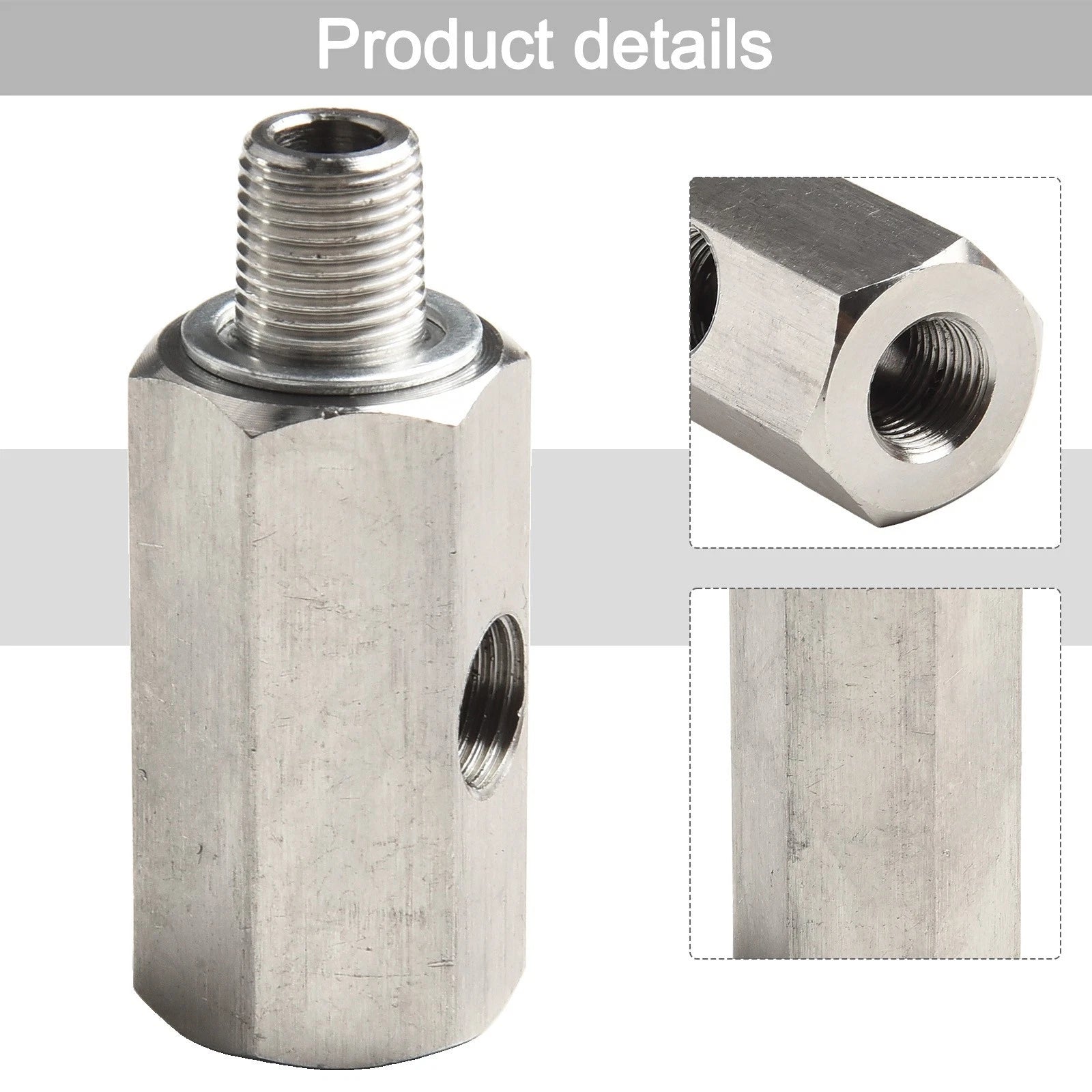 Turbo Adapter Fitting for Sensor Tee to NPT Supply (1pc)