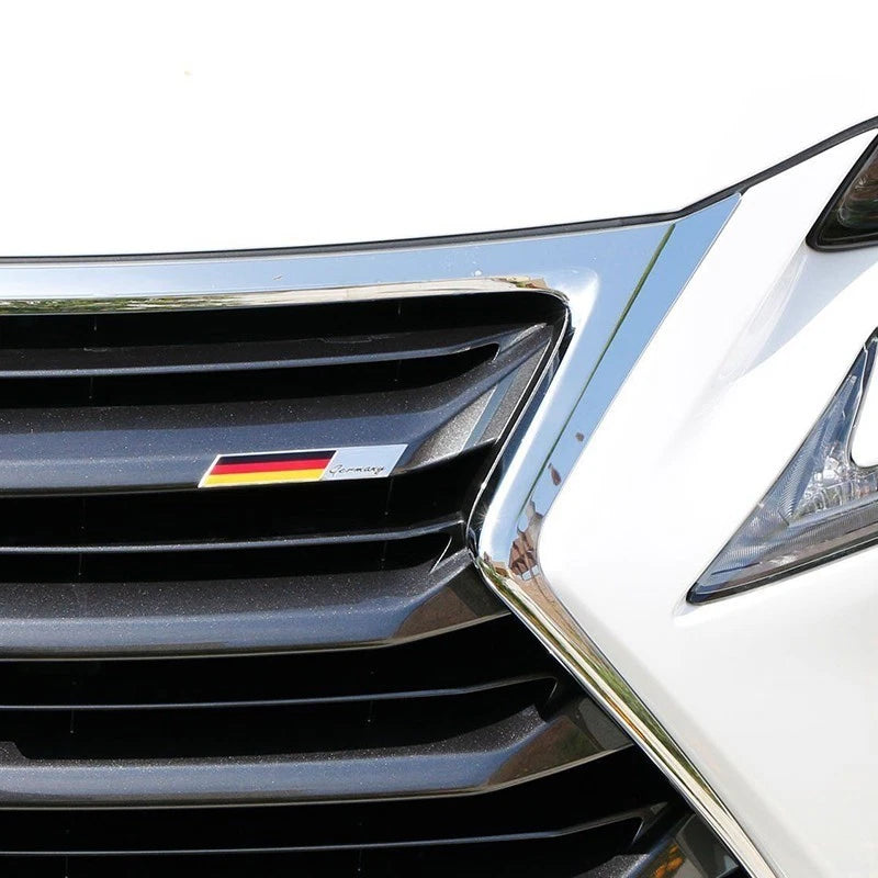 Germany Flag for Car Front Grille (Universal Fit)