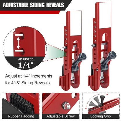 Tool for Side Mounting Fiber Cement Panels (5/16 inch Compatible Gauge)