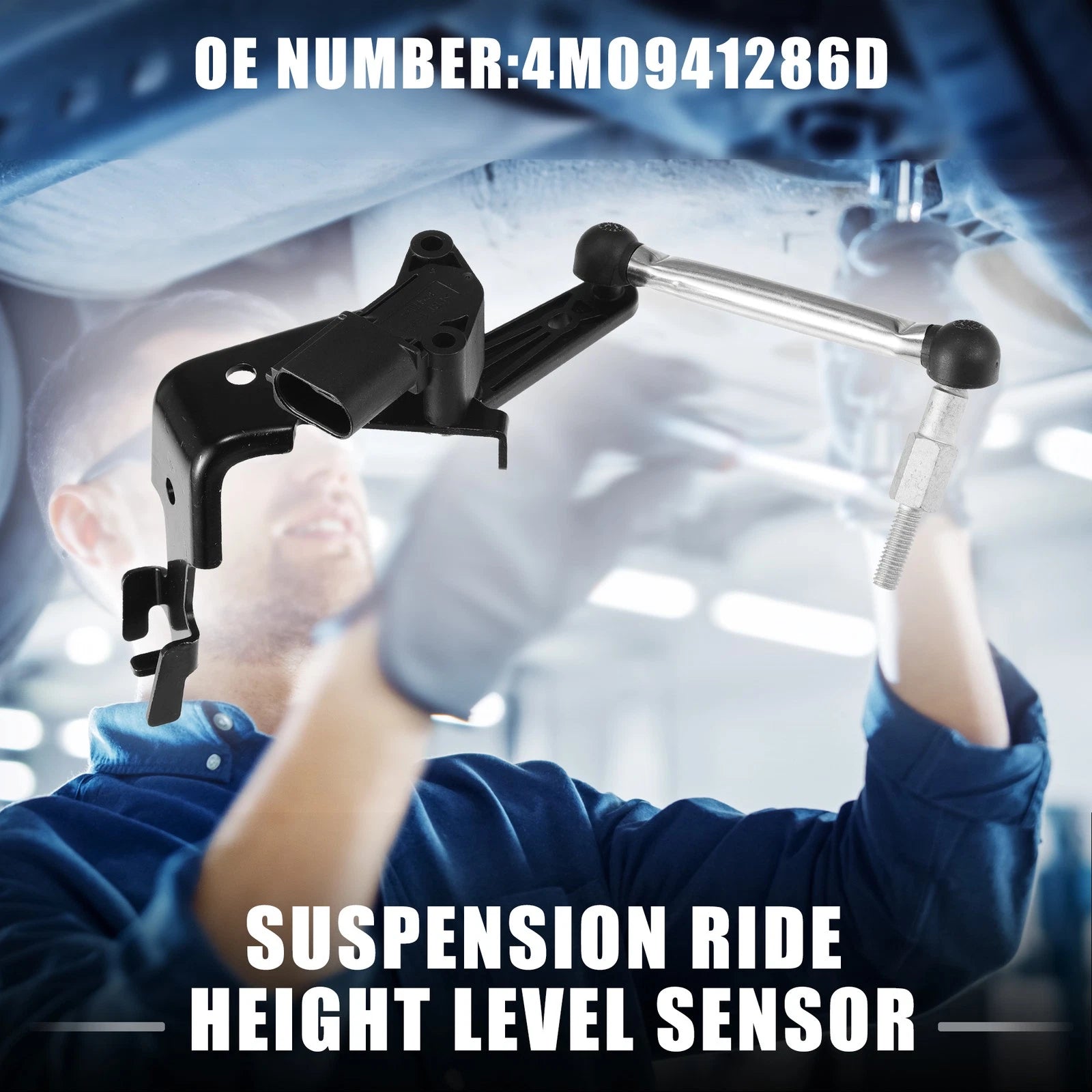 Air Suspension Ride Height Level Sensor for Audi E-tron Quattro (2019–2023)