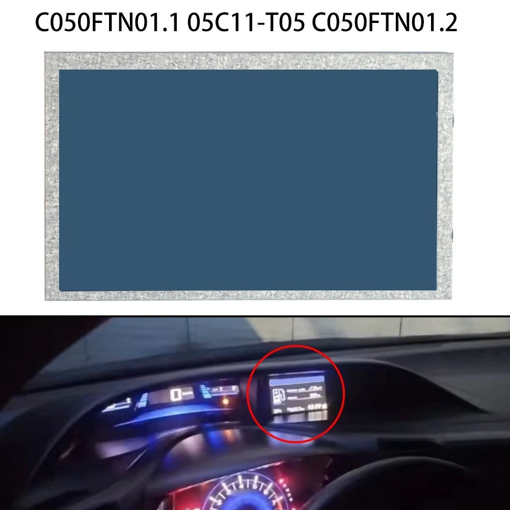For Honda Civic 2015 Dashboard LCD Screen 5.0 inch Metal and Glass Construction