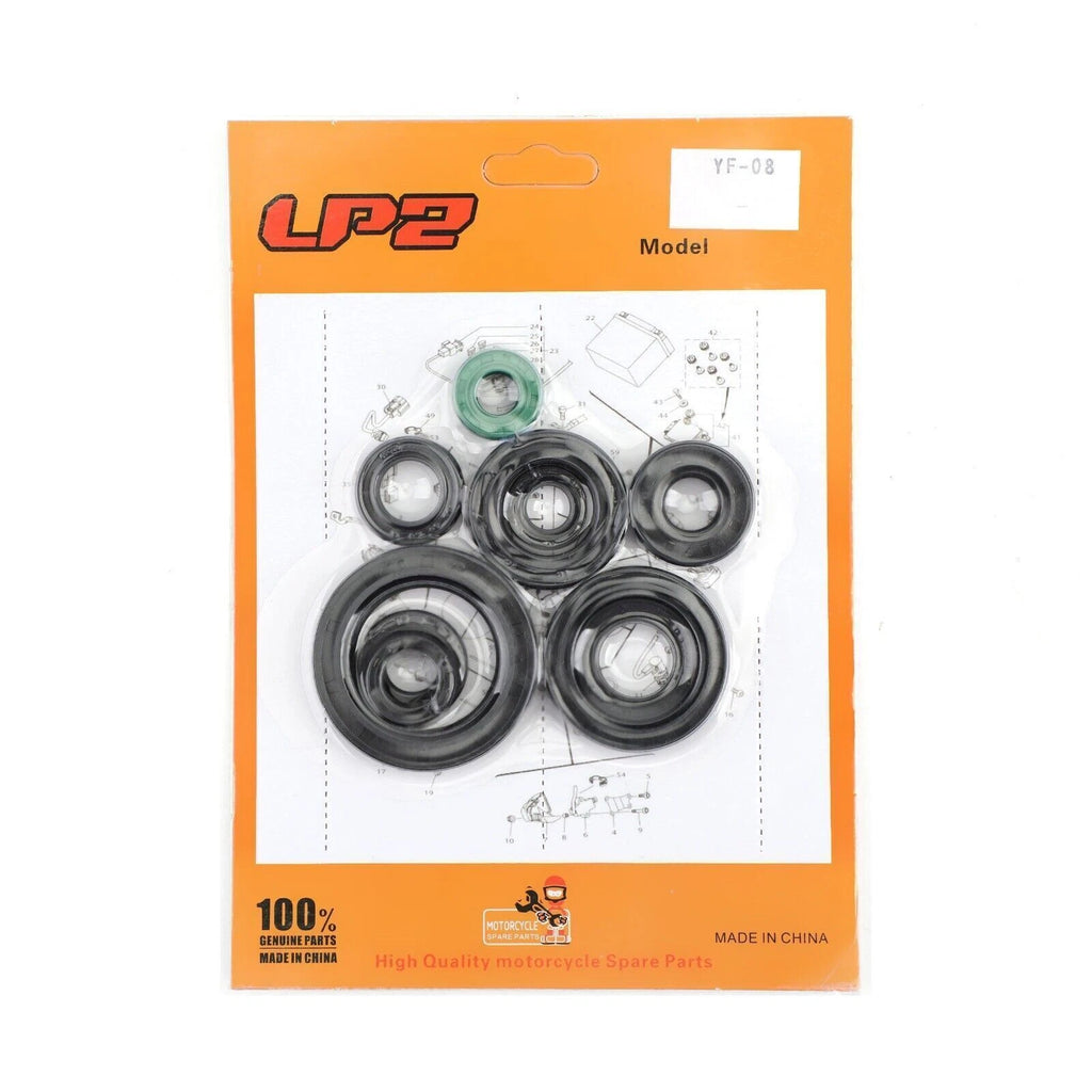 10pcs Engine Oil Seal Kit for Honda CR125R CR125 1987–2003 T9