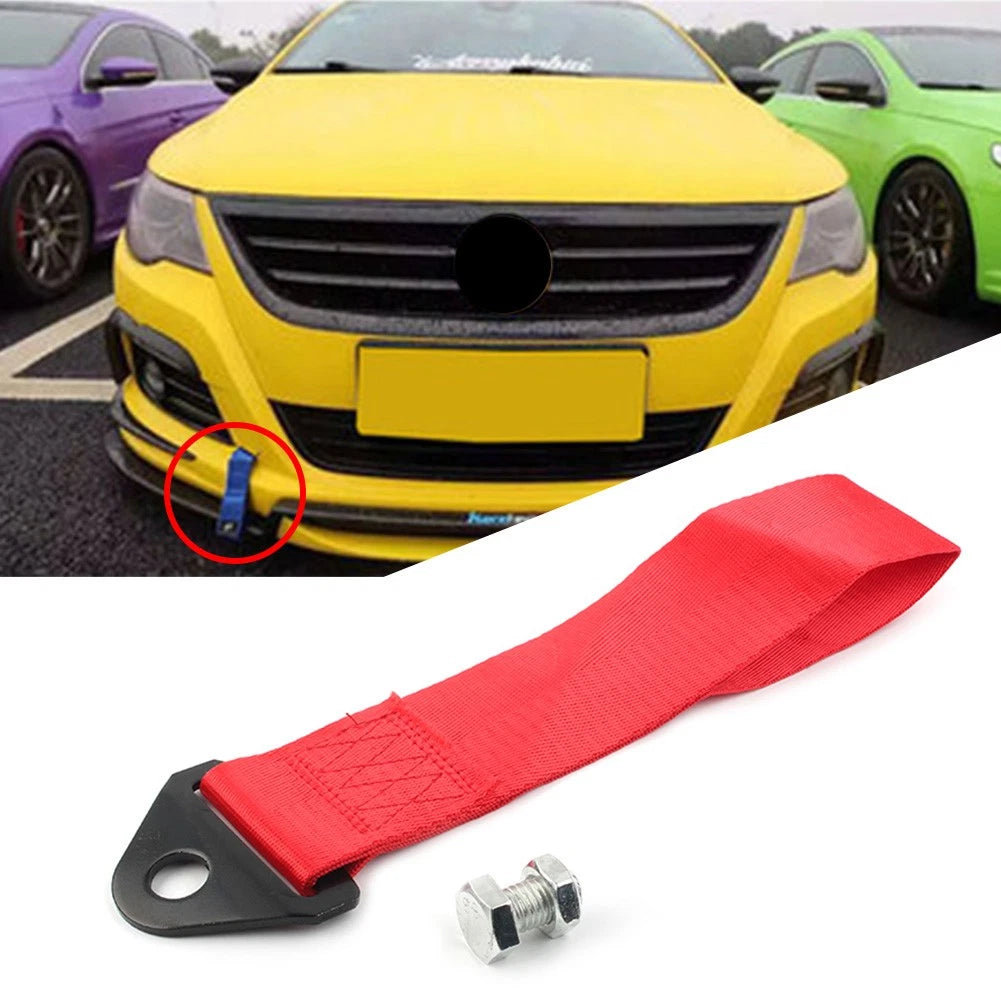 Tow Strap for Universal Racing Car (Red)