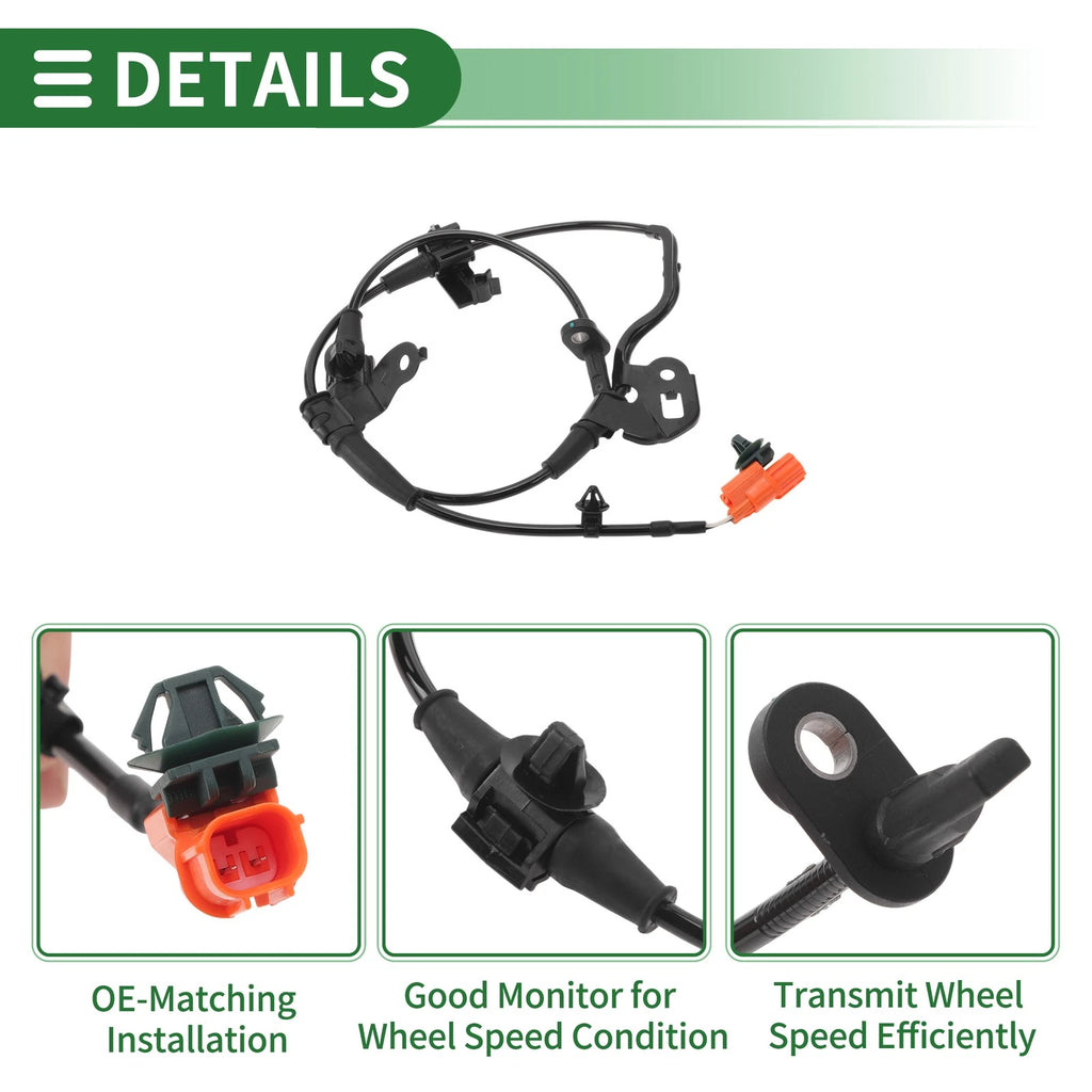 ABS Wheel Speed Sensor No. 57475SJCA01 for Honda Ridgeline (2006–2014)