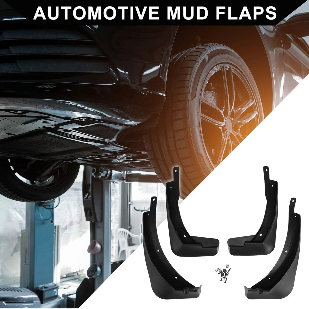 Front Rear Side Mud Flaps Splash Guards for Volkswagen T-Roc (2018–2024)