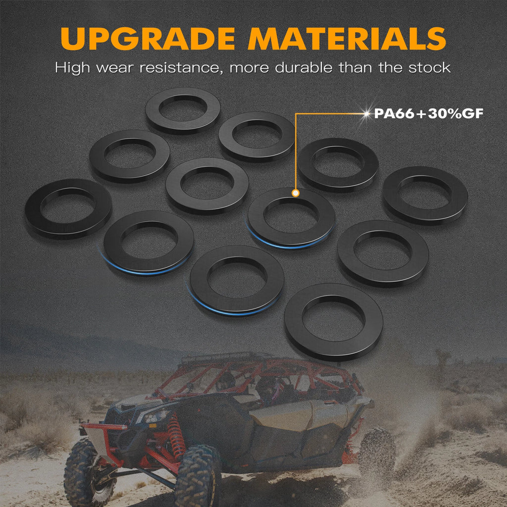 12PCS Thrust Washer Clutch Gaskets for Can-Am Maverick X3 (2017–2021)