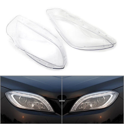 Headlight Lens Cover Pair for Mercedes W166 (2012–2015)