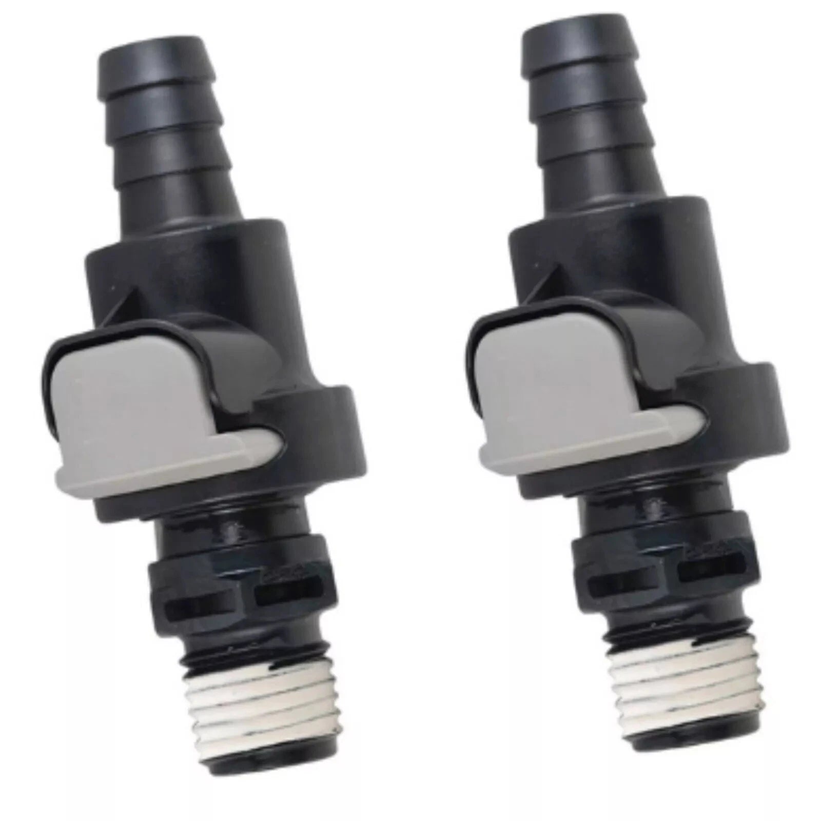 2X Attwood Sprayless Marine Fuel Connector Male & Female - 8838US6
