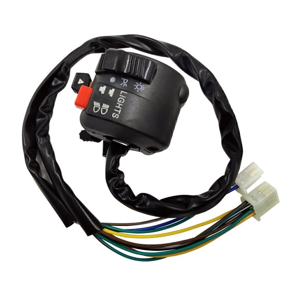 Handlebar High/Low Beam On/Off Start Kill Switch for Motorcycle (Universal)