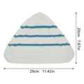 Replacement Microfiber Steam Cleaner Pads for True and Tidy STM500 STM700A