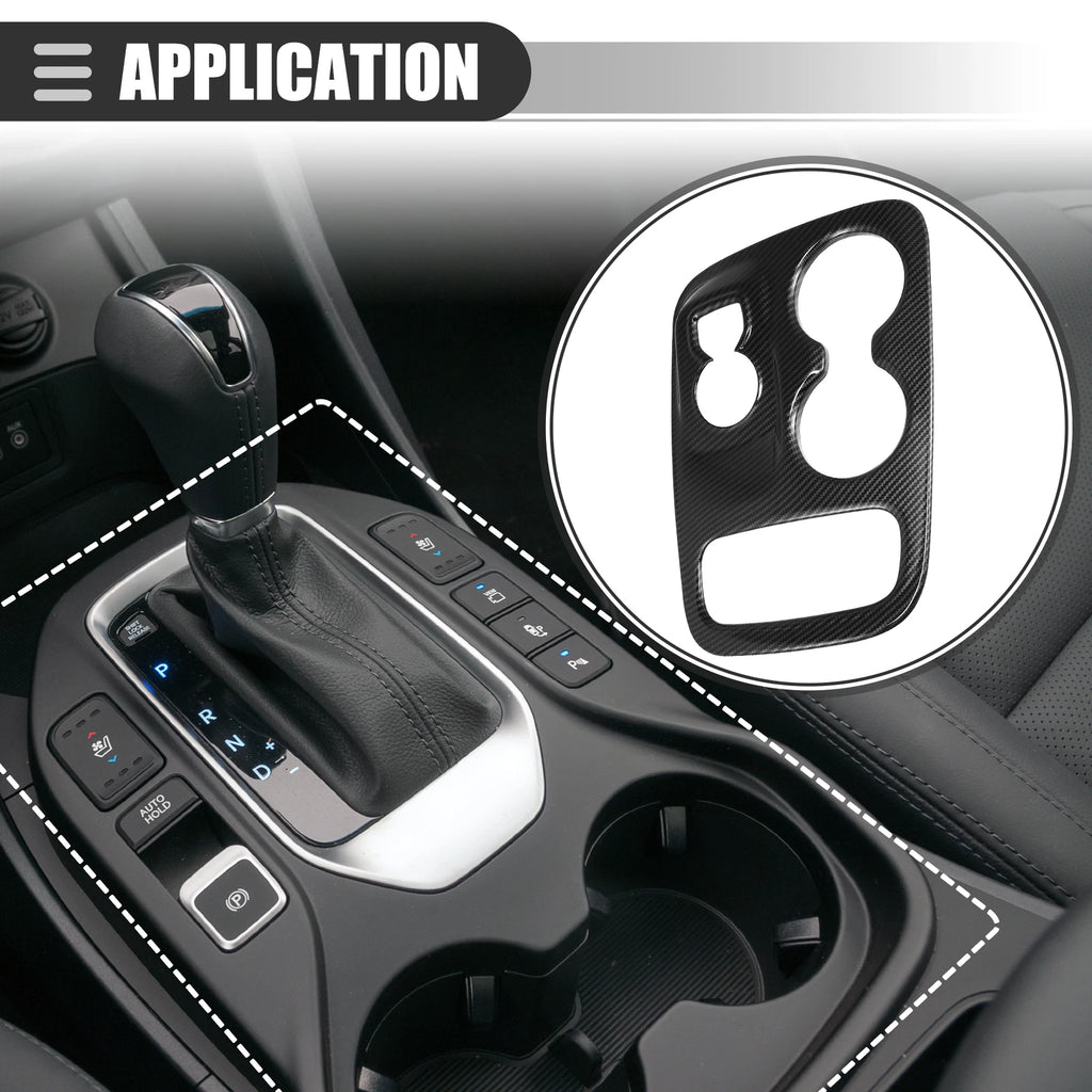 Carbon Fiber Gear Shift Panel Trim for Dodge Durango (2014–2017)
