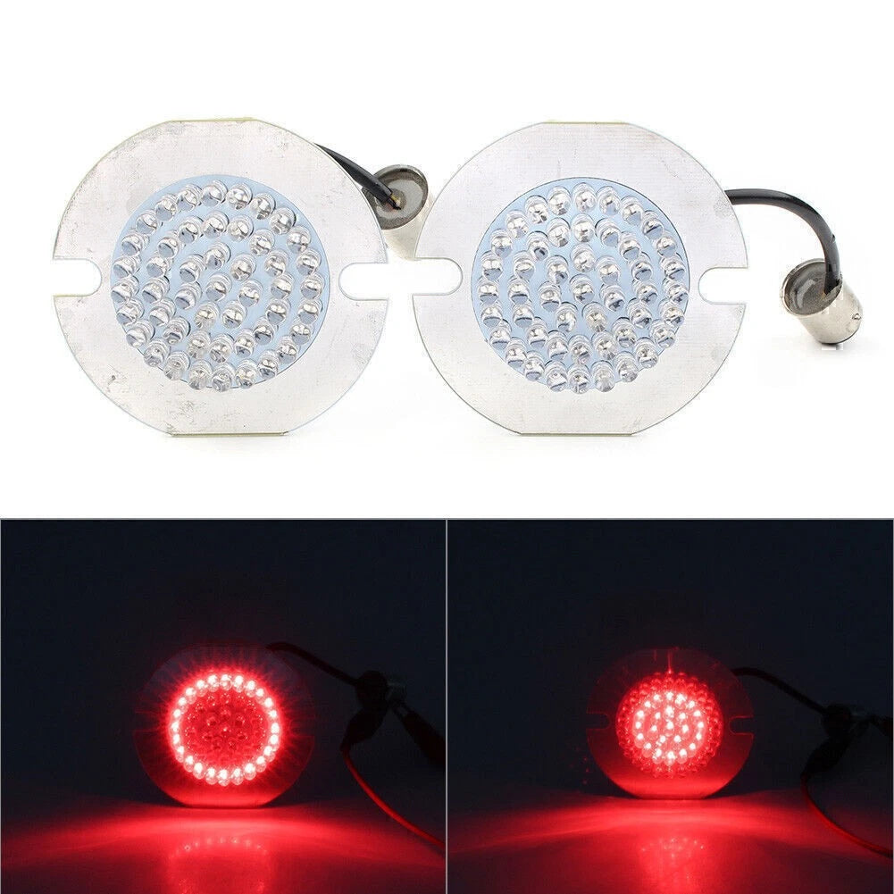 1157 LED Turn Signal Light Indicator Inserts for Harley Electra/Ultra/Road Glide