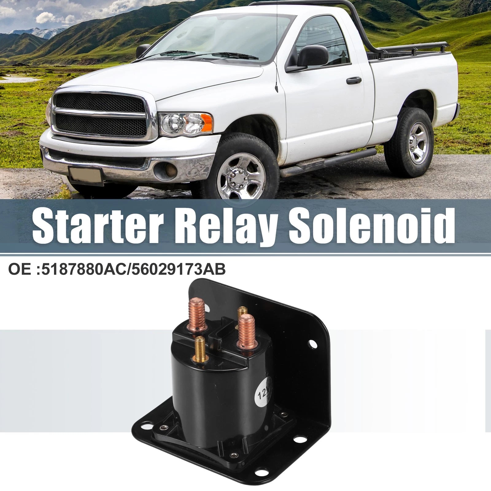 Air Intake Heater Relay Replacement for Dodge Ram 2500 (2008–2010)
