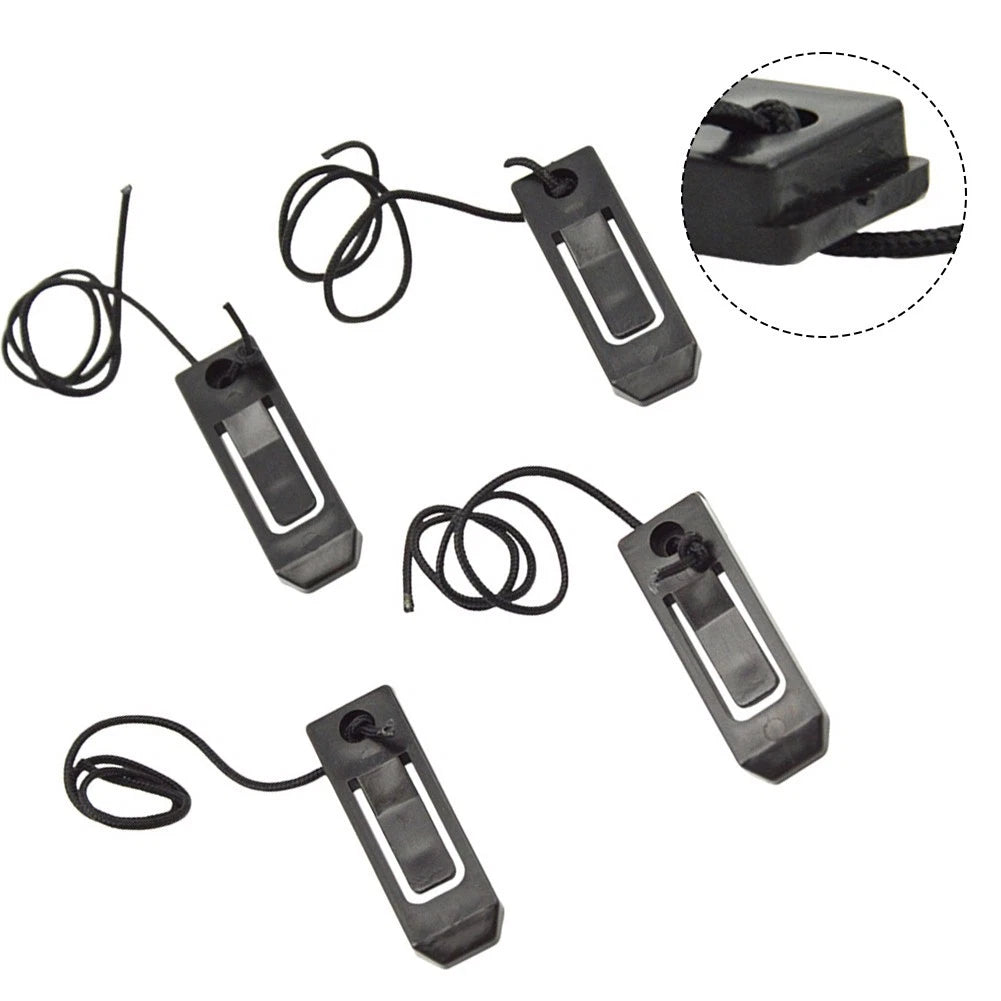 Set of 4 Large Fin Clips for Paddle Board, Surfboard, Water Ski