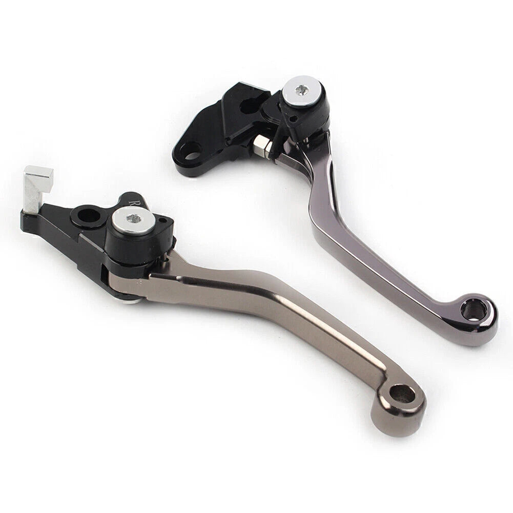 Pivot Dirt Clutch Brake Levers for Kawasaki KLX250 D-Tracker (1993–1997)