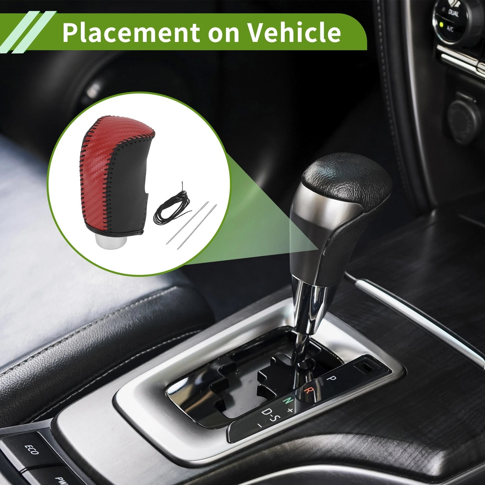Gear Shift Knob Cover Replacement for Mazda 3 (2014–2018)