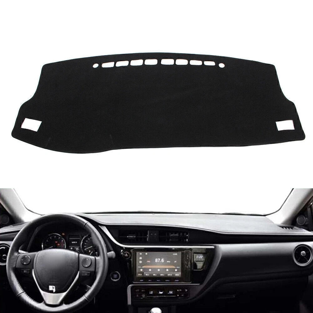 Dash Mat for Toyota Corolla (2014–2018) - Dashboard Cover, Black