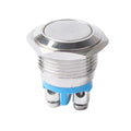 19mm Metal Waterproof Push Button Switch 12V Momentary On Off for Universal