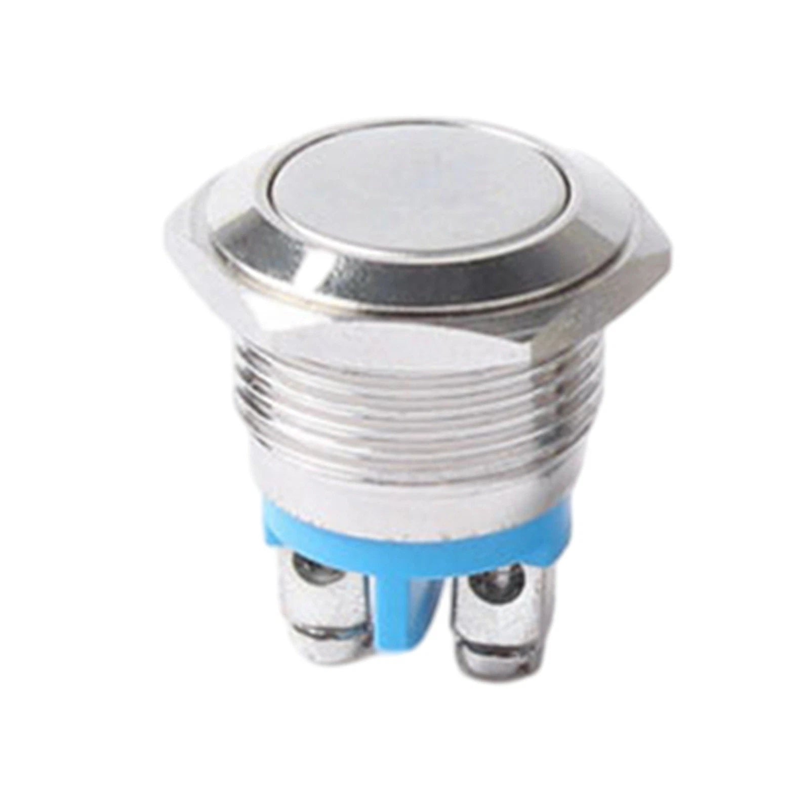 19mm Metal Waterproof Push Button Switch 12V Momentary On Off for Universal