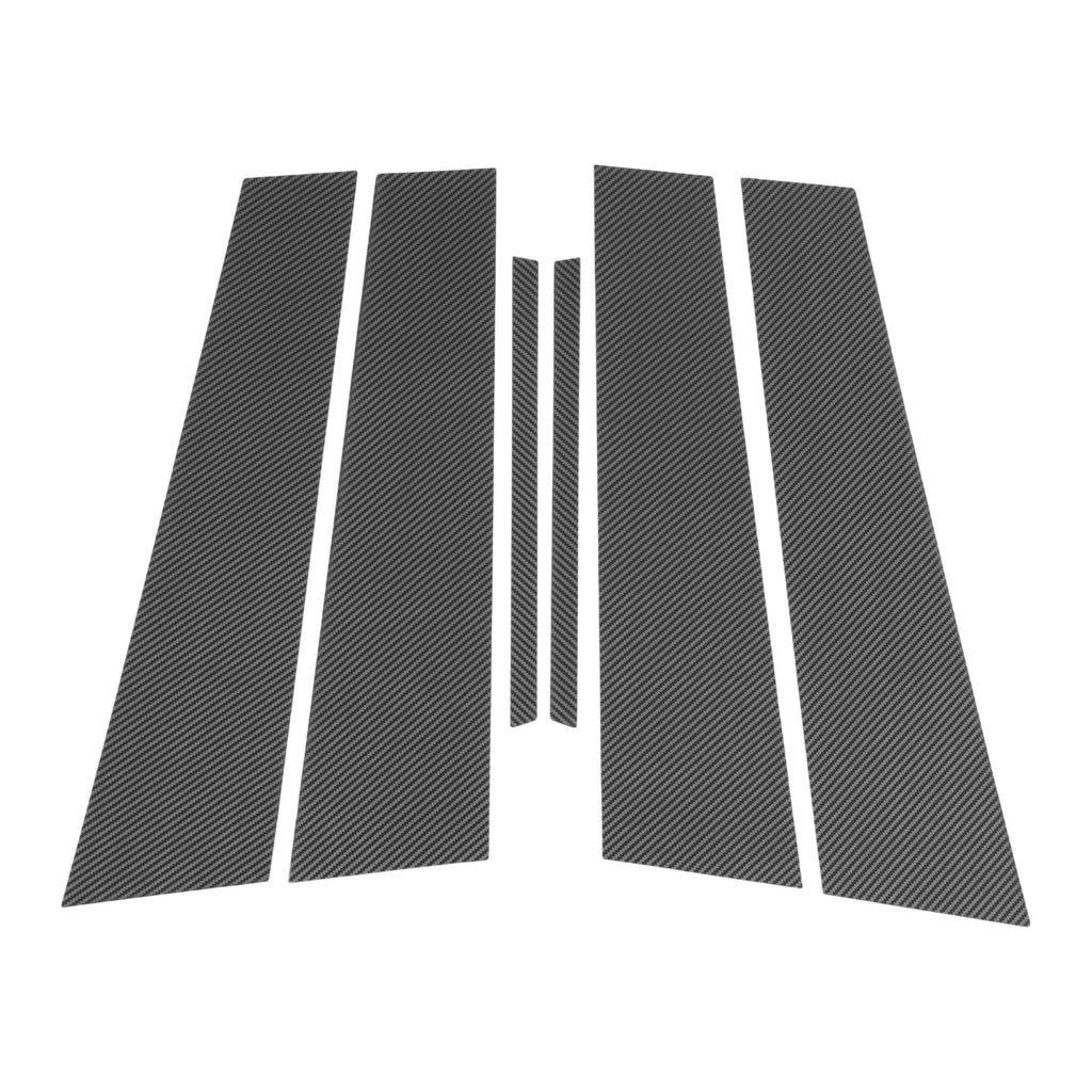 Pillar Window Trim Replacement Set for Chevy Malibu (2013–2015) Black