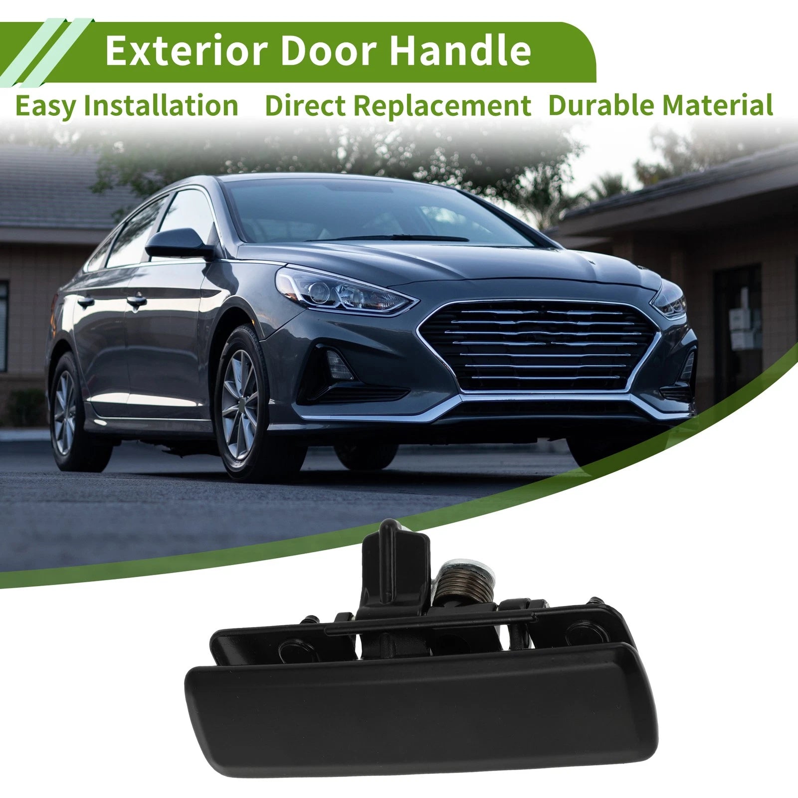 Exterior Door Handle Front Left Replacement for Chevrolet Astro (1992–2005)