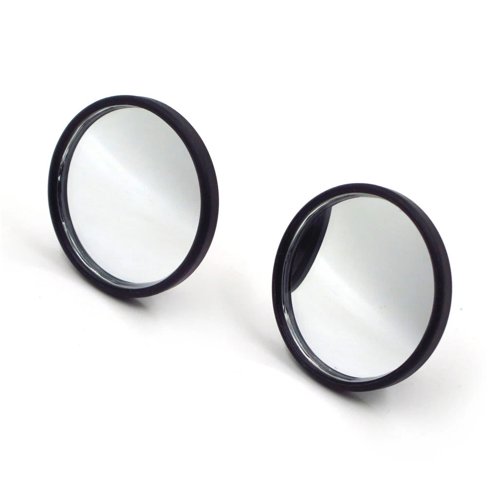 2 Pcs 2" Round Angle Rear Side View Blind Spot Mirror for Universal Fit