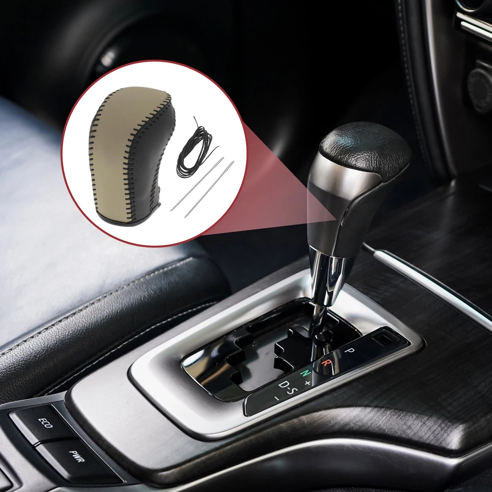 Gear Shift Knob Cover Replacement for Hyundai Tucson (2015–2018)