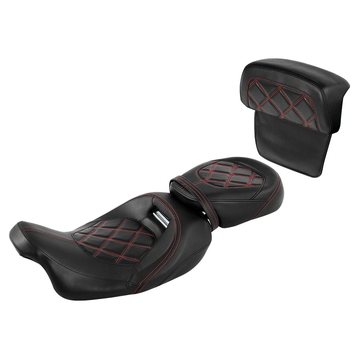 Seat Backrest Pad for Harley Touring Electra Glide (2014–2023)