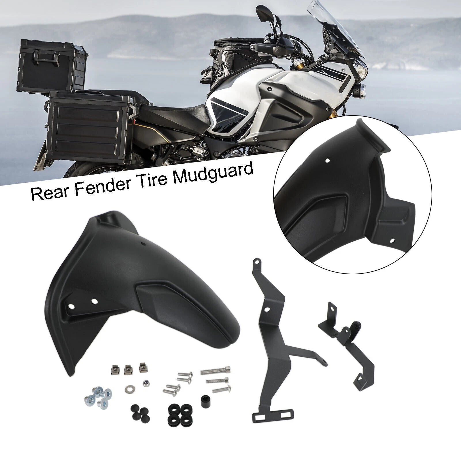 Rear Fender Tire Mudguard for Yamaha XT 1200 Z Super Tenere (2010–2021) T9