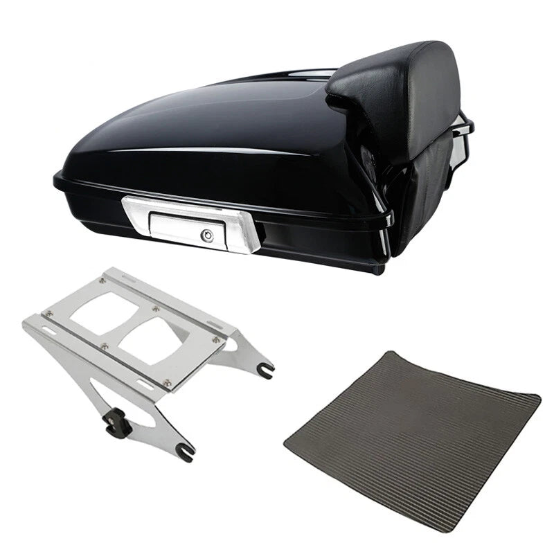 5.5" Razor Trunk Backrest Rack for Harley Touring Road Electra Glide (2014–2026)