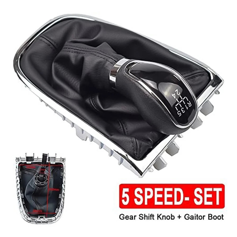 5 Speed Manual Gear Shift Knob with Gaiter Boot for Opel Astra For Vauxhall