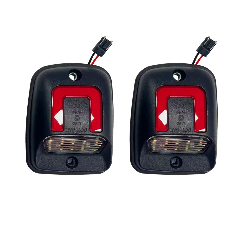 2X Red Tube LED License Plate Light for Toyota Tacoma (1995–2004)