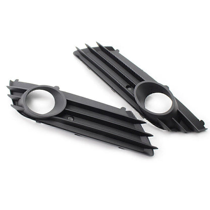 Set of 2 Front Bumper Lower Grille Fog Light Holes for Vauxhall Astra H (2004–2007)